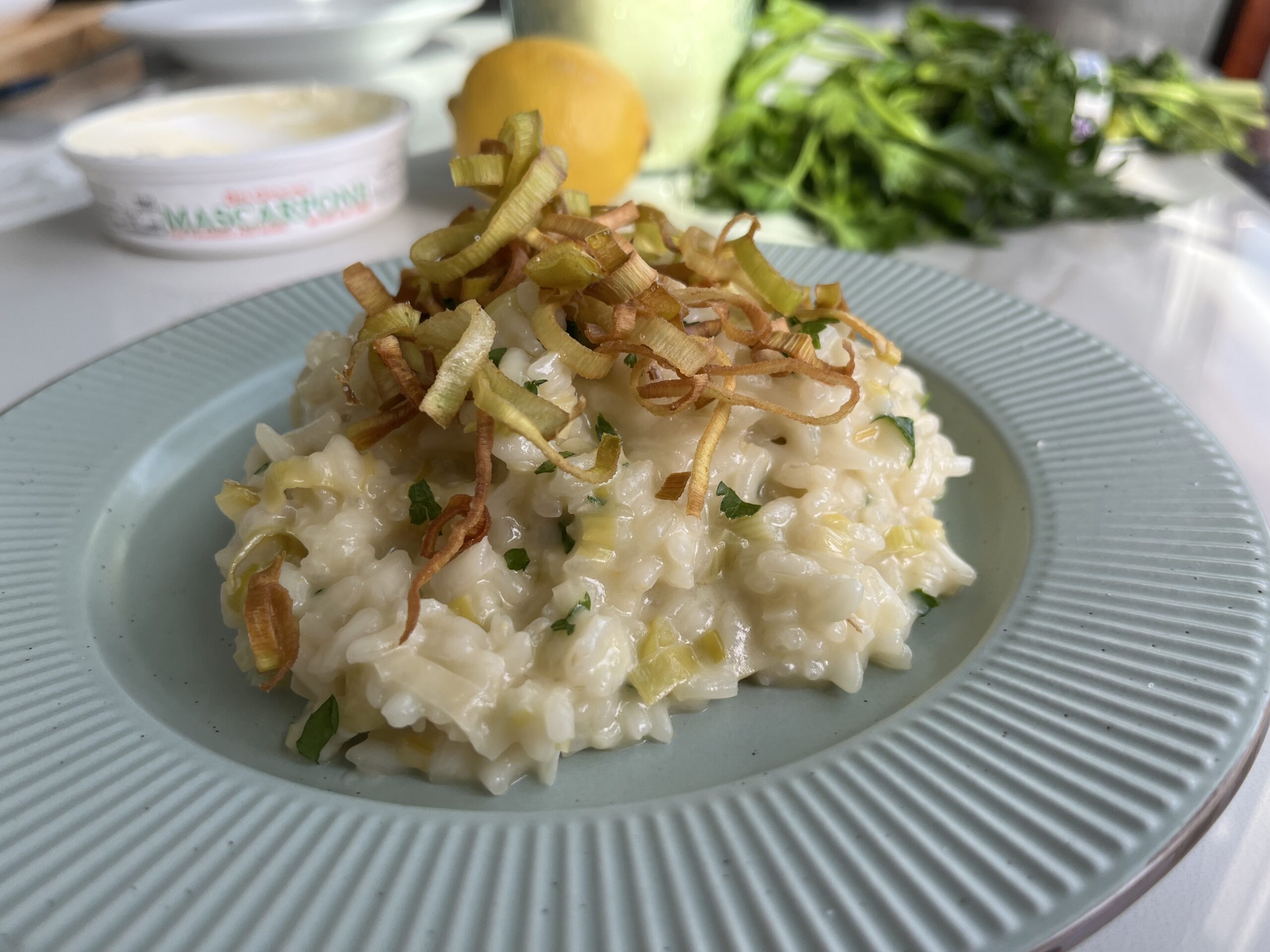 Leek Risotto