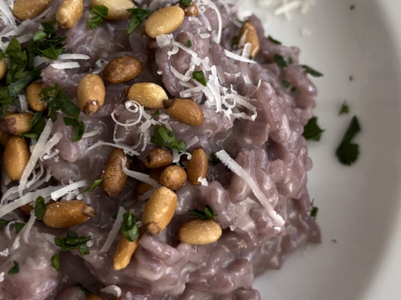 Red Wine Risotto