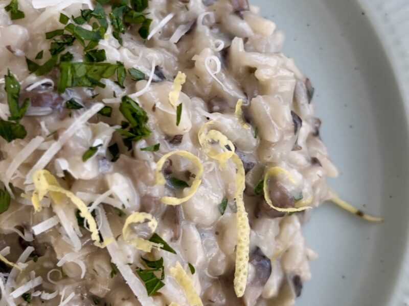 Mushroom Risotto