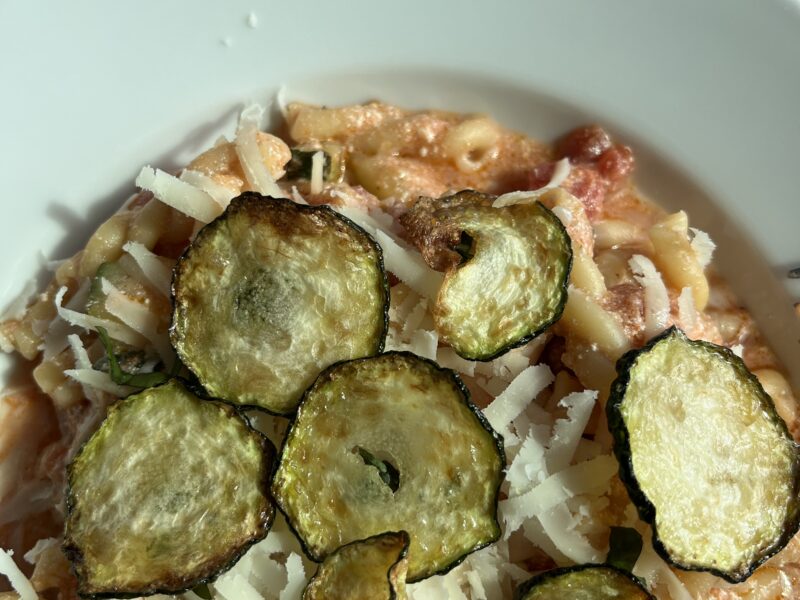 Gemelli Pasta with Zucchini and Ricotta