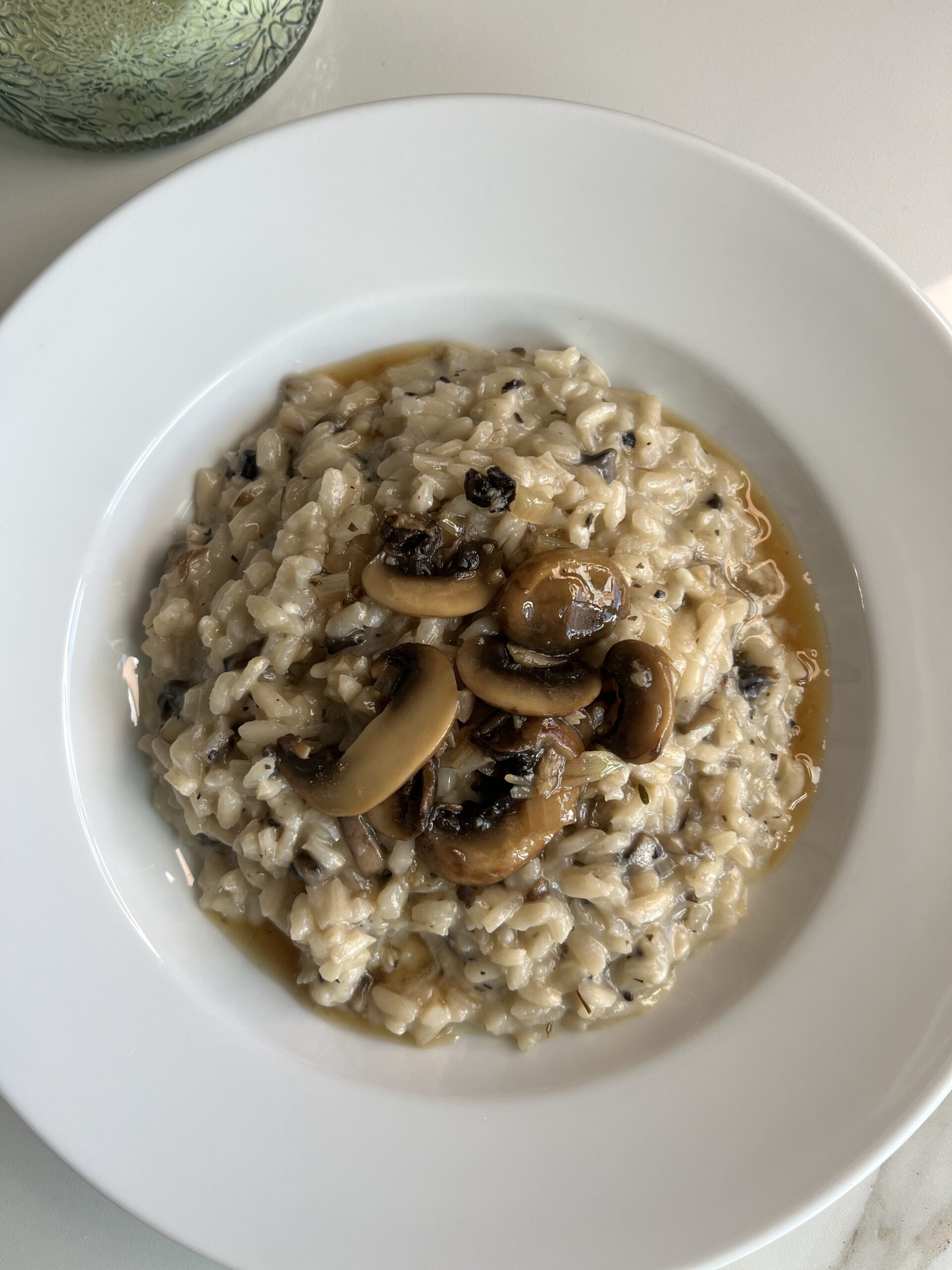 Marsala Wine Mushroom Risotto